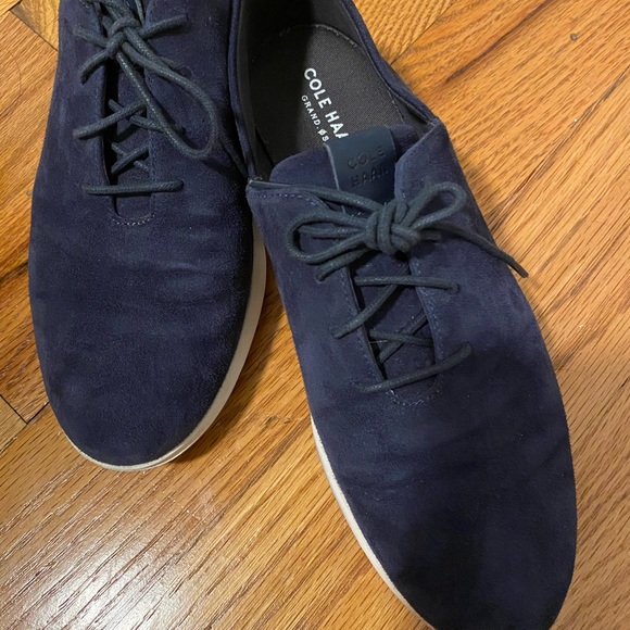 Cole Haan Suede Dress Shoes - Picture 2 of 4